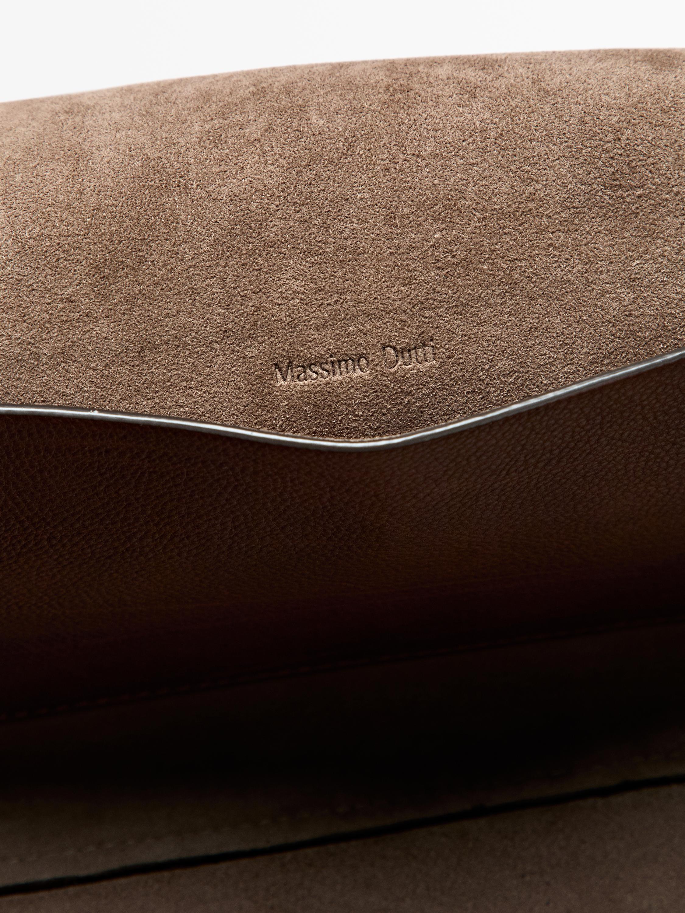 Trousse de voyage en cuir nappa